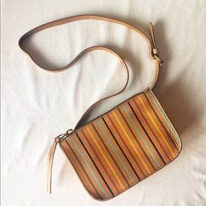 Madewell leather The Belt Bag rainbow edition